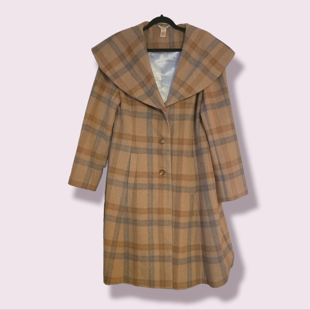 Plaid Wool Jacket
